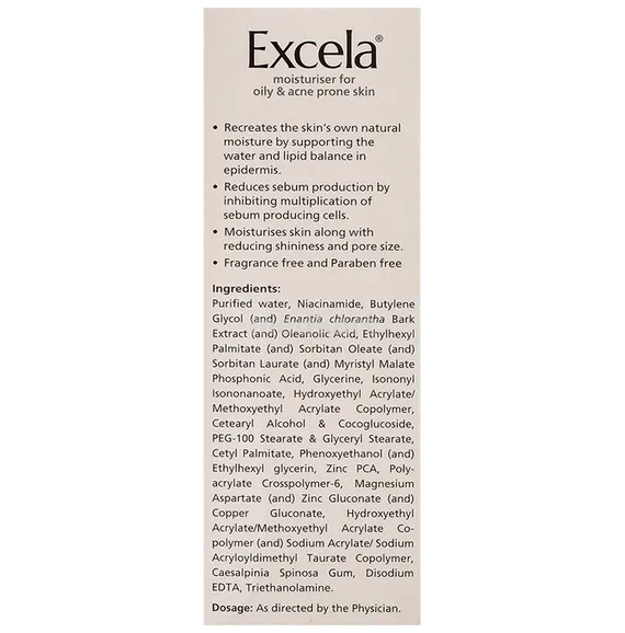 excela moisturiser 50 gm